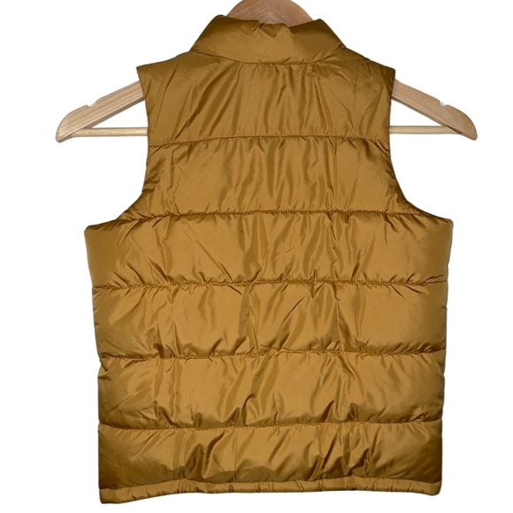 Gap kids cold control mustard yellow puffer vest size xs - Picture 2 of 4